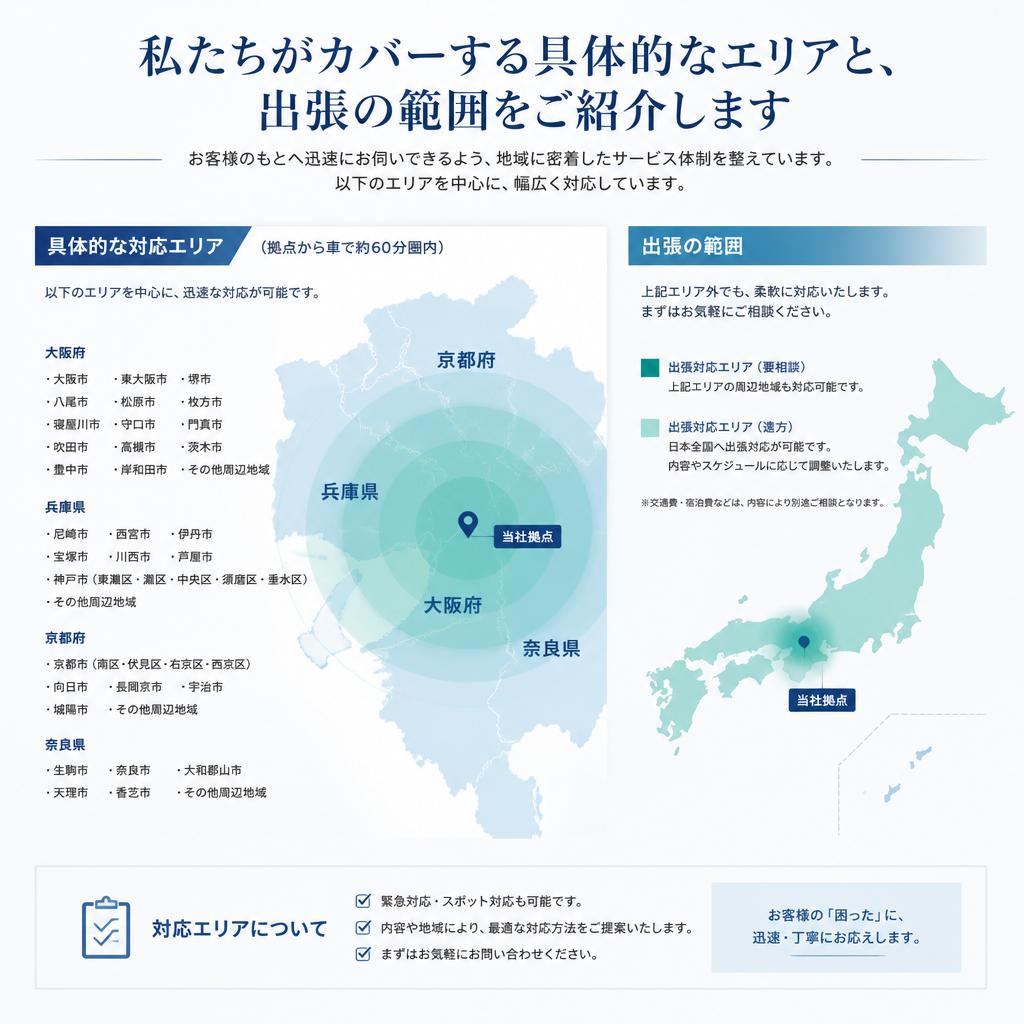 2. 葛飾区を中心に対応するエリア