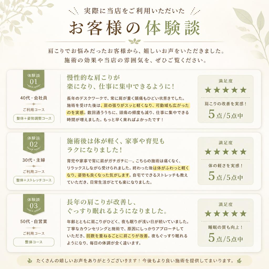 お客様の声