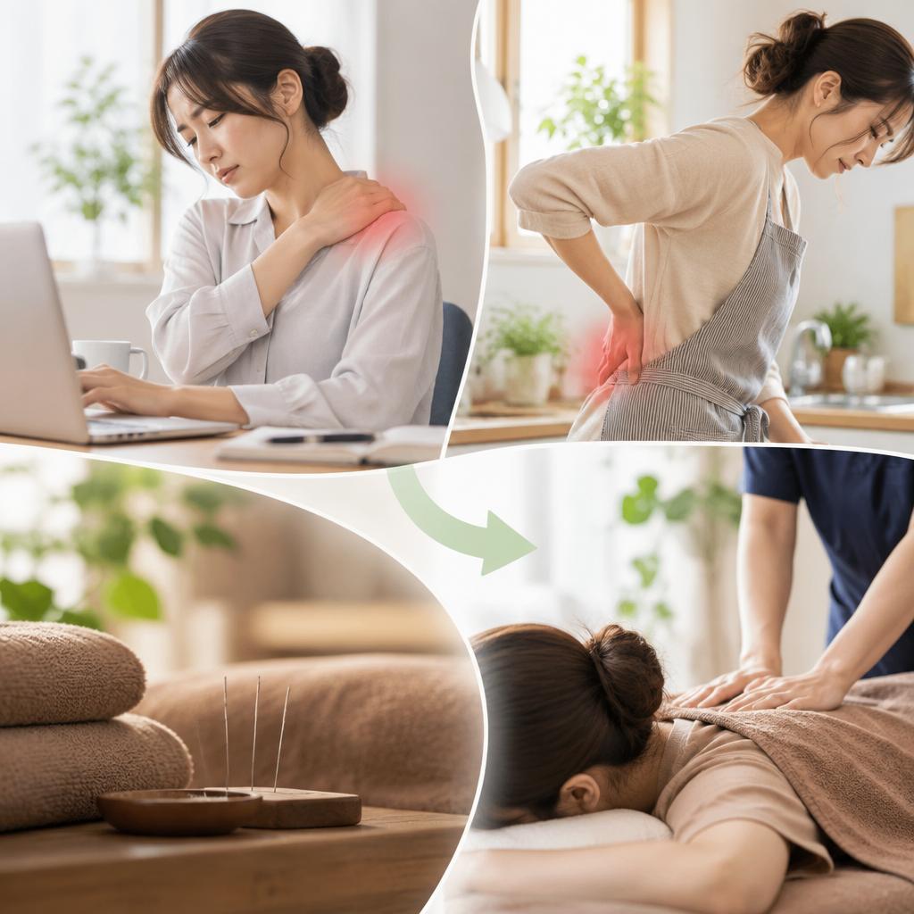 肩こり・腰痛を、いつもの我慢で終わらせない