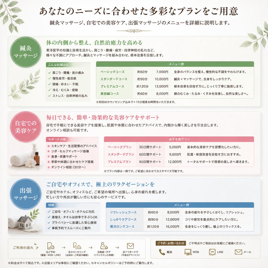 施術内容のご紹介