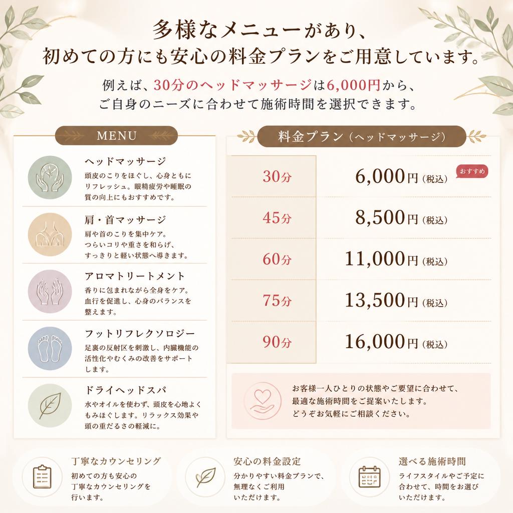 料金プランのご案内